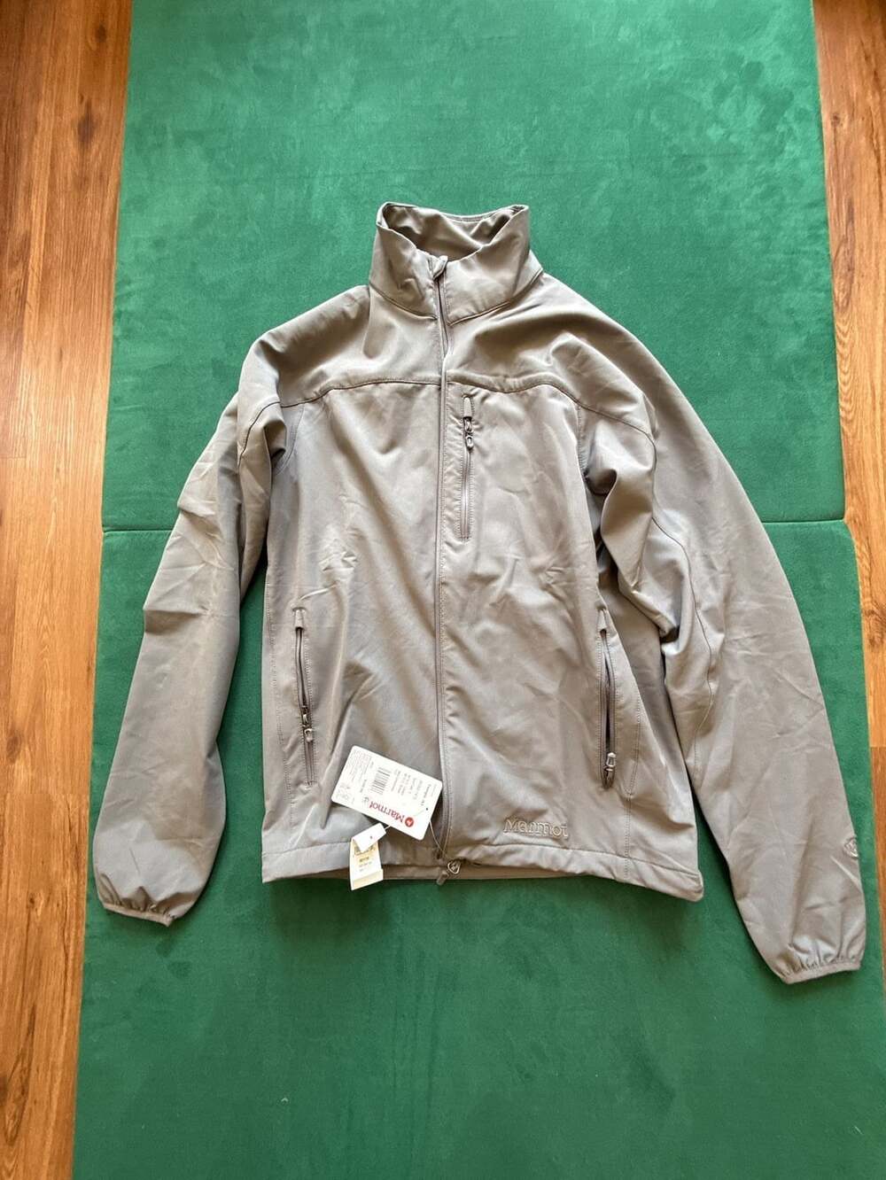 Marmot Tempo Jkt Softshell Jacket Men's Size S Cinder Gray New with Tags